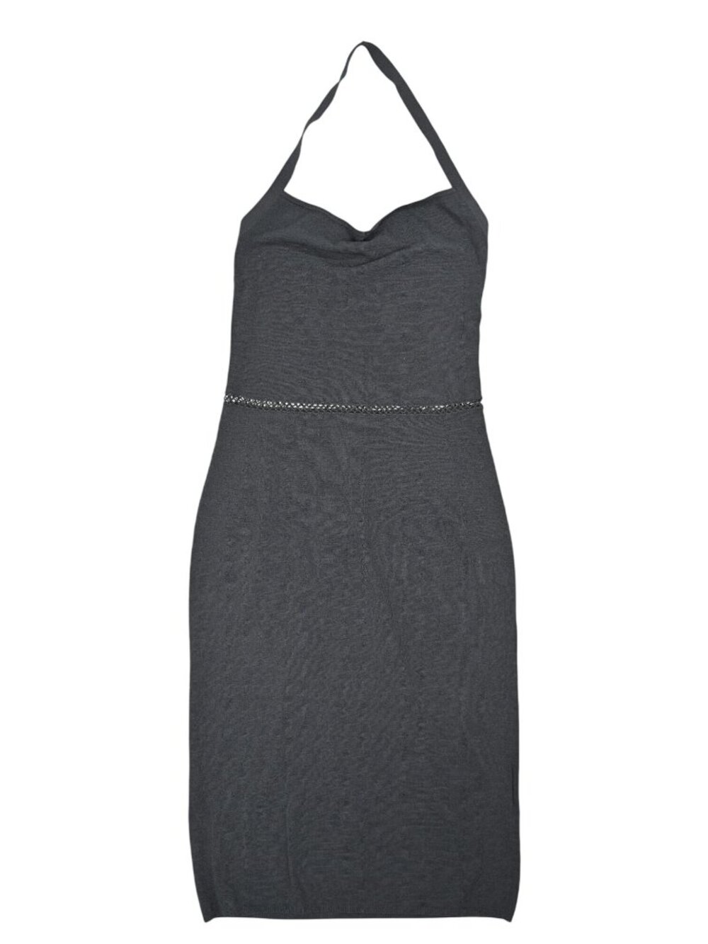 Orseund Iris La Bohemia Knit Halter Dress in Black